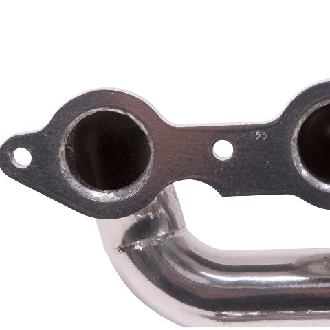 Fits 1999-2013 GM Truck/Suv 6.0L 1-3/4 Shorty Exhaust Headers-Silver-40060 for 1999-2013 Chevy ceramic coated polished