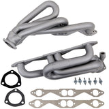 Fits 1996-1999 Chevrolet/GM Truck Suv 5.0/5.7L 1-5/8 Shorty Exhaust Headers-4007 for 1996-1999 Chevy ceramic coated polished