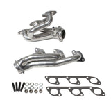 Fits 2005-2010 Mustang 4.0L-V6 1-5/8 Shorty Exhaust Headers-Silver-40100 ceramic coated polished