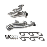 Fits 2005-2010 Mustang 4.0L-V6 1-5/8 Shorty Exhaust Headers-Silver-40100 ceramic coated polished