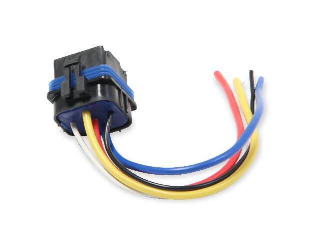 Mr. Gasket waterproof relay 30 amp black rubber 40100G