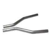 Fits 2010-2011 Camaro V6 2-1/2 Mid X Pipe (Aluminized)-4024