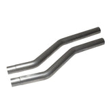 Fits 2010-2011 Camaro V6 2-1/2 Mid X Pipe (Aluminized)-4024