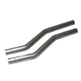 Fits 2010-2011 Camaro V6 2-1/2 Mid X Pipe (Aluminized)-4024