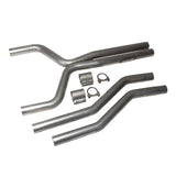 Fits 2010-2011 Camaro V6 2-1/2 Mid X Pipe (Aluminized)-4024