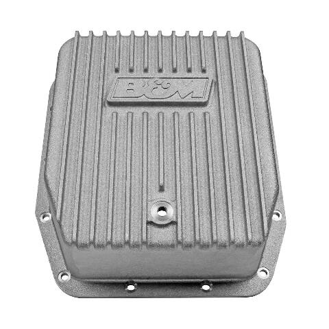 B&M Hi-Tek Deep Trans Pan for AOD/E & 4R70W Transmissions - 40291