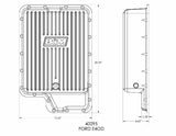 B&M 40295 Cast Aluminum Ford E40D 4R100 5R100 TorqShift Deep Transmission Pan