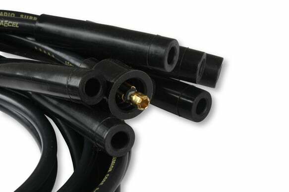 Spark Plug Wire Set for 1970-1974 Ford F-150 V8 black 8mm