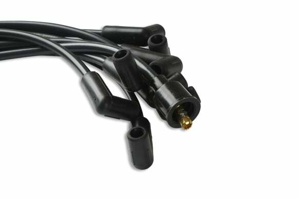 Spark Plug Wire Set for 1975-1977 Dodge Challenger V8 black 8mm