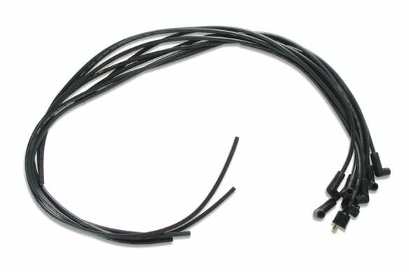 Spark Plug Wire Set for 1975-1977 Dodge Challenger V8 black 8mm