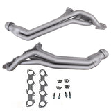 Fits 2009-24 Dodge Challenger, Charger 5.7L Hemi 1-3/4" Long Tube Headers-4046 for 2009-2024 Dodge Challenger chrome