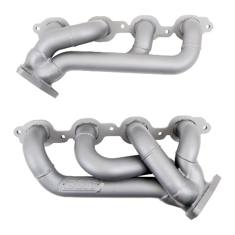 Fits 2014-2018 Chevrolet GM Truck 5.3L 6.2L 1-3/4 Shorty Exhaust Headers-4047 for 2014-2018 Chevy Silverado ceramic coated polished