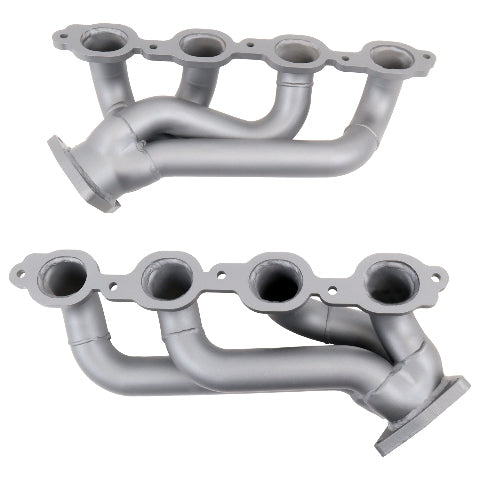Fits 2014-2018 Chevrolet GM Truck 5.3L 6.2L 1-3/4 Shorty Exhaust Headers-4047 for 2014-2018 Chevy Silverado ceramic coated polished