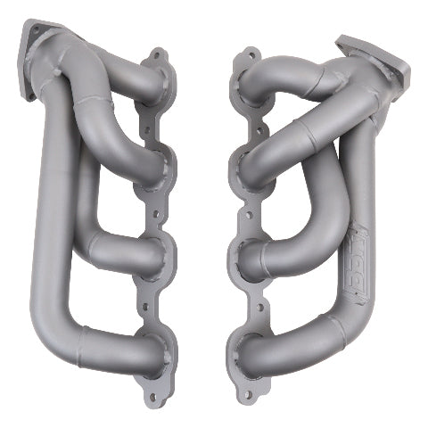 Fits 2014-2018 Chevrolet GM Truck 5.3L 6.2L 1-3/4 Shorty Exhaust Headers-4047 for 2014-2018 Chevy Silverado ceramic coated polished