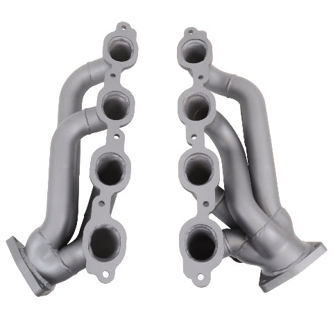Fits 2014-2018 Chevrolet GM Truck 5.3L 6.2L 1-3/4 Shorty Exhaust Headers-4047 for 2014-2018 Chevy Silverado ceramic coated polished