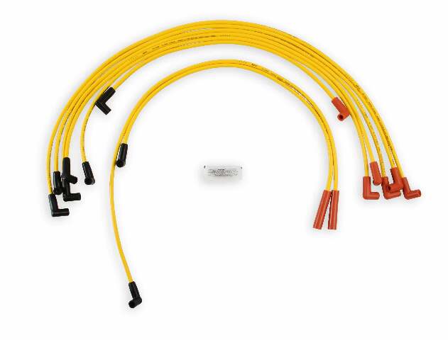 Super Stock Spark Plug Wire Set for 1980-1985 Chevy Silverado V8 yellow 8mm