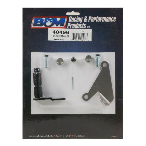 B&M Cable Bracket & Shift Lever Kit - Ford - 40496