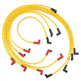Super Stock Spark Plug Wires for 1974-1980 Chevy Corvette V8 yellow 8mm