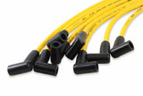 Super Stock Spark Plug Wire Set for 1975-1990 Chevy Firebird V8 yellow 8mm