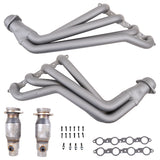 Fits 2010-2015 Camaro LS3/L99 1-7/8 Long Tube Exhaust Headers W/Cats-4054