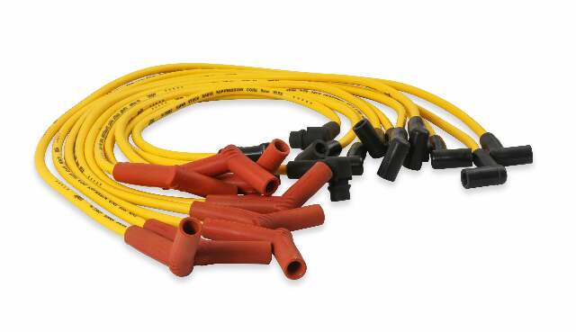 Spark Plug Wire for 1991-1996 Ford Mustang V8 yellow 8mm
