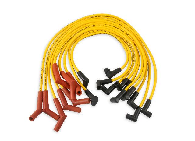Spark Plug Wire for 1991-1996 Ford Mustang V8 yellow 8mm