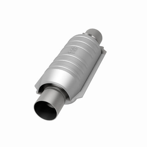 MagnaFlow universal catalytic converter 2 inch inlet/outlet stainless steel CARB compliant 408034