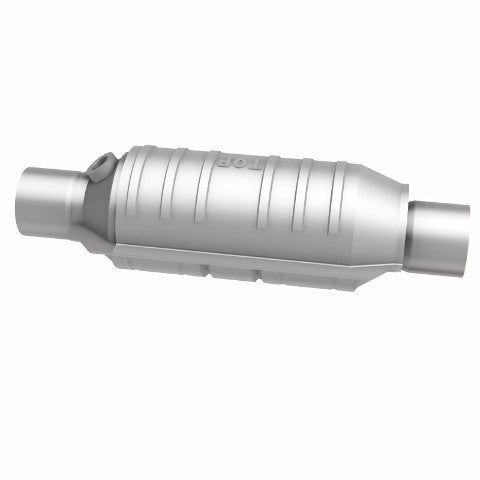 MagnaFlow universal catalytic converter 2 inch inlet/outlet stainless steel CARB compliant 408034
