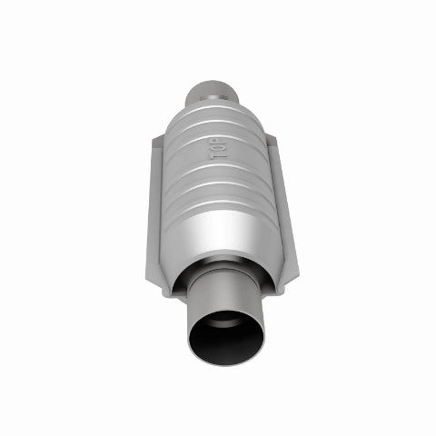 MagnaFlow universal catalytic converter 2.25 inch inlet/outlet stainless steel CARB compliant 408035