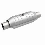 MagnaFlow universal catalytic converter 2.25 inch inlet/outlet stainless steel CARB compliant 408055
