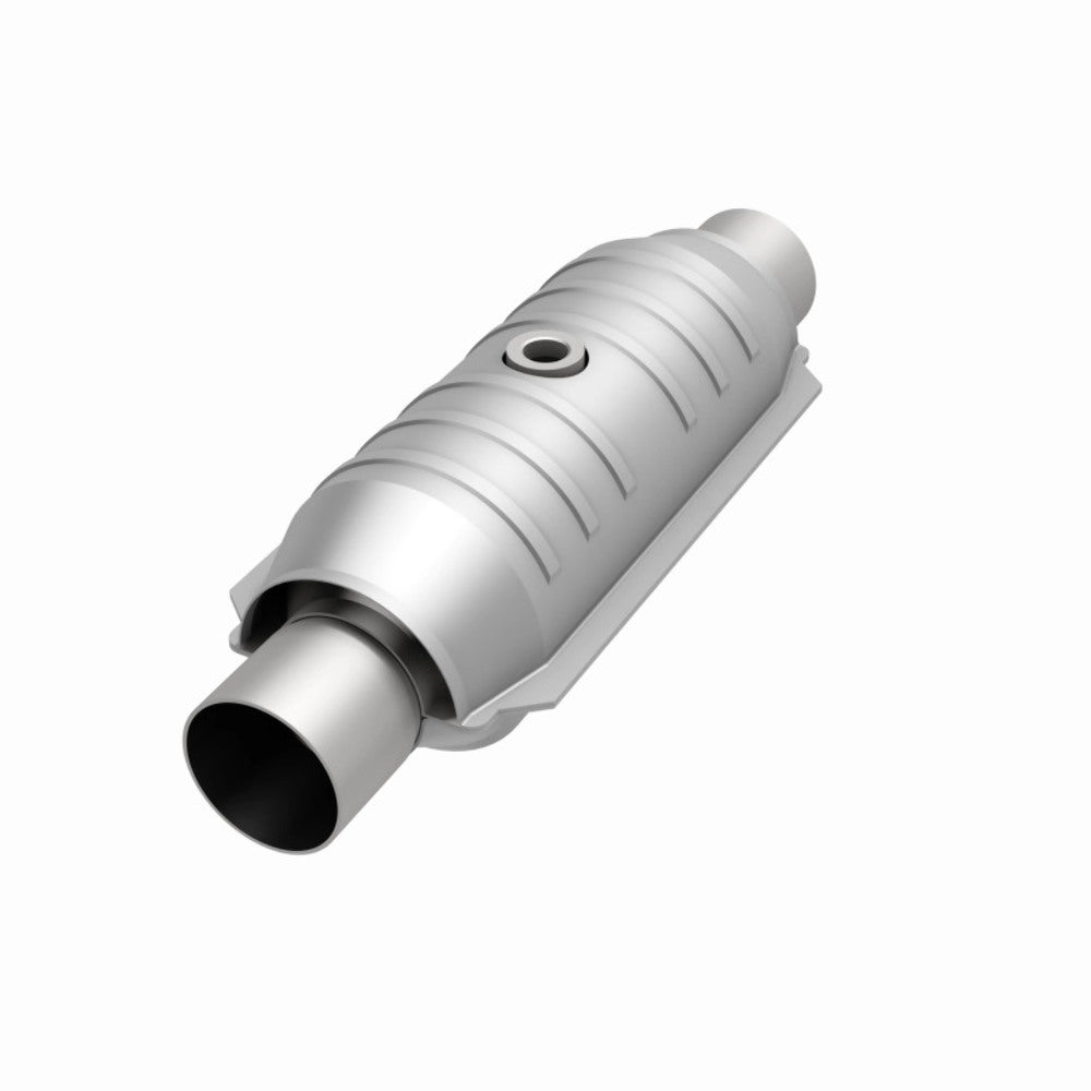 MagnaFlow universal catalytic converter 2.25 inch inlet/outlet stainless steel CARB compliant 408055