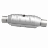 MagnaFlow universal catalytic converter 2.25 inch inlet/outlet stainless steel CARB compliant 408055