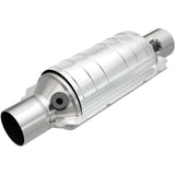 MagnaFlow universal catalytic converter 2 inch inlet/outlet stainless steel CARB compliant 408064