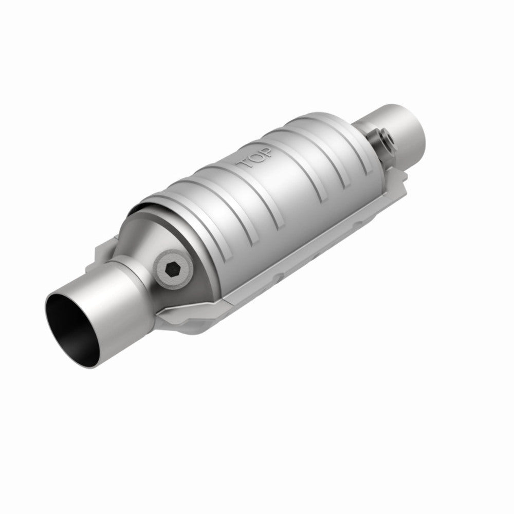 MagnaFlow universal catalytic converter 2 inch inlet/outlet stainless steel CARB compliant 408064