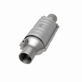 MagnaFlow universal catalytic converter 2 inch inlet/outlet stainless steel CARB compliant 408064