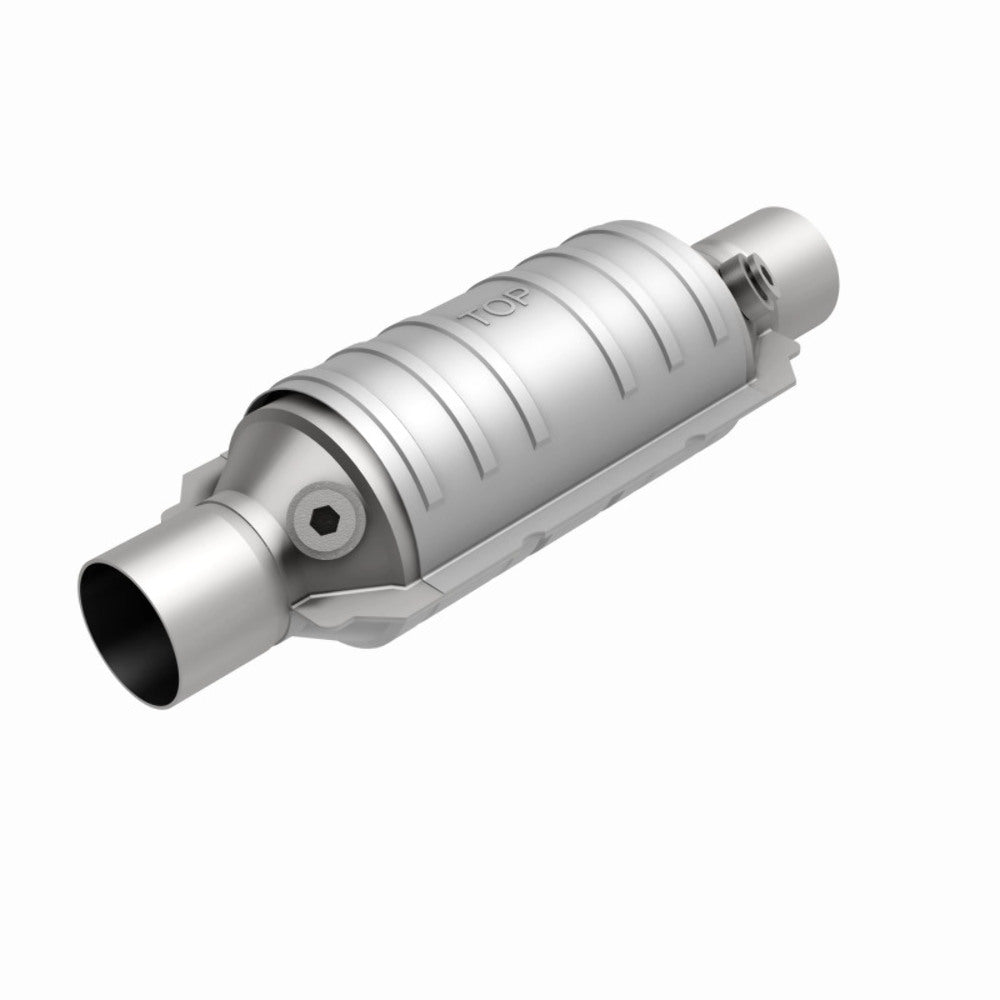 MagnaFlow universal catalytic converter 2 inch inlet/outlet stainless steel CARB compliant 408064