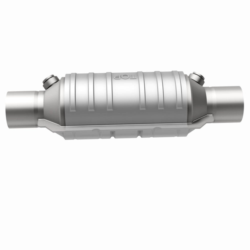 MagnaFlow universal catalytic converter 2 inch inlet/outlet stainless steel CARB compliant 408064