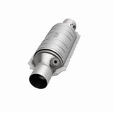 MagnaFlow universal catalytic converter 2.25 inch inlet/outlet stainless steel CARB compliant 408065