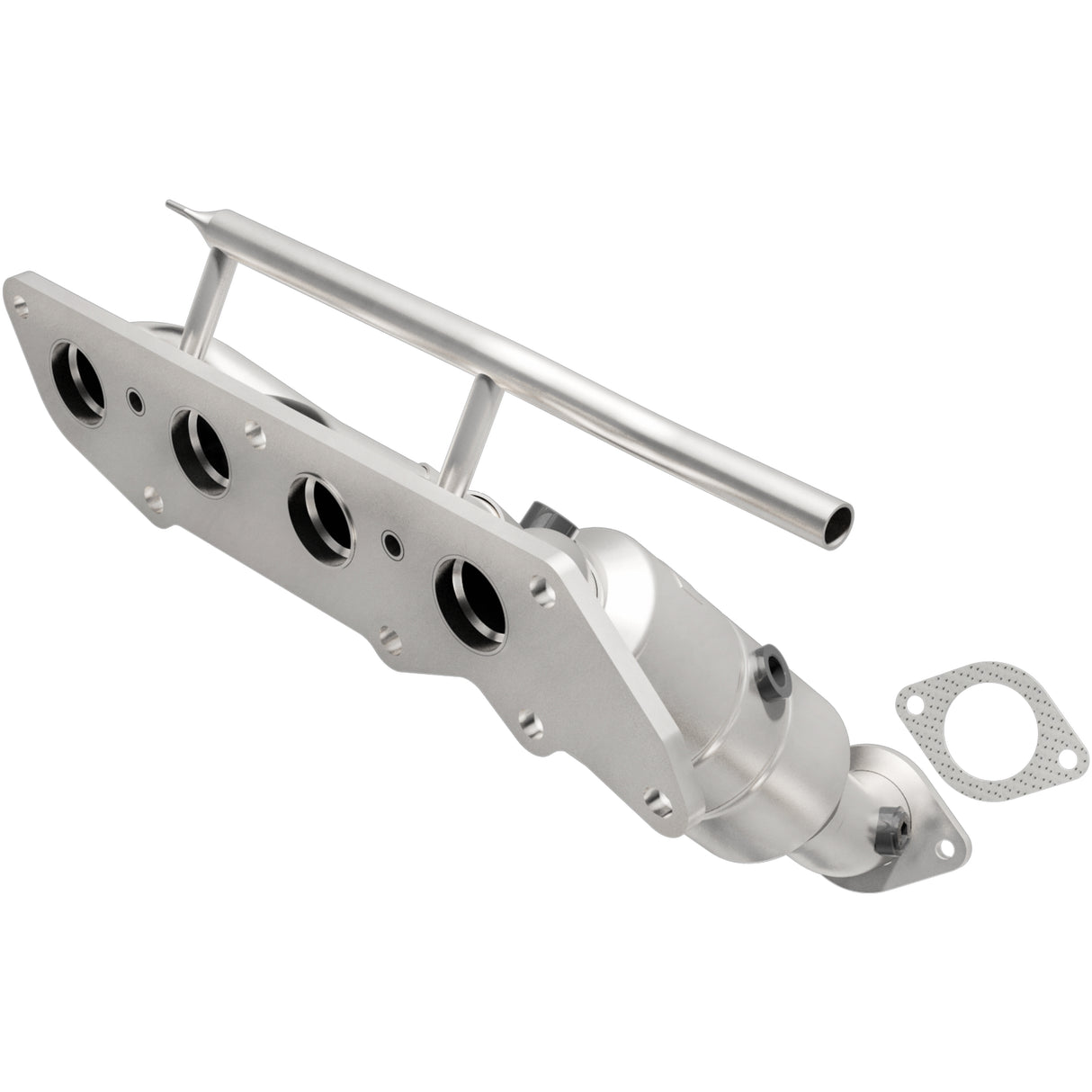 Catalytic Converter with Integrated Exhaust Manifold for HM Grade Federal / EPA Compliant Direct-Fit Manifold Catalytic