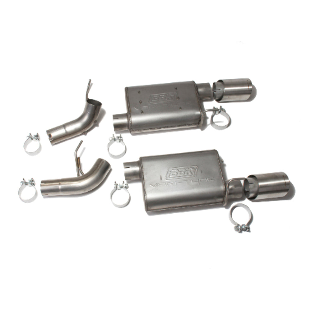 t Fits 2005-2010 Ford Mustang GT 4.6L Varitune Axle Back Exhaust Kit-41005 BBK Performance