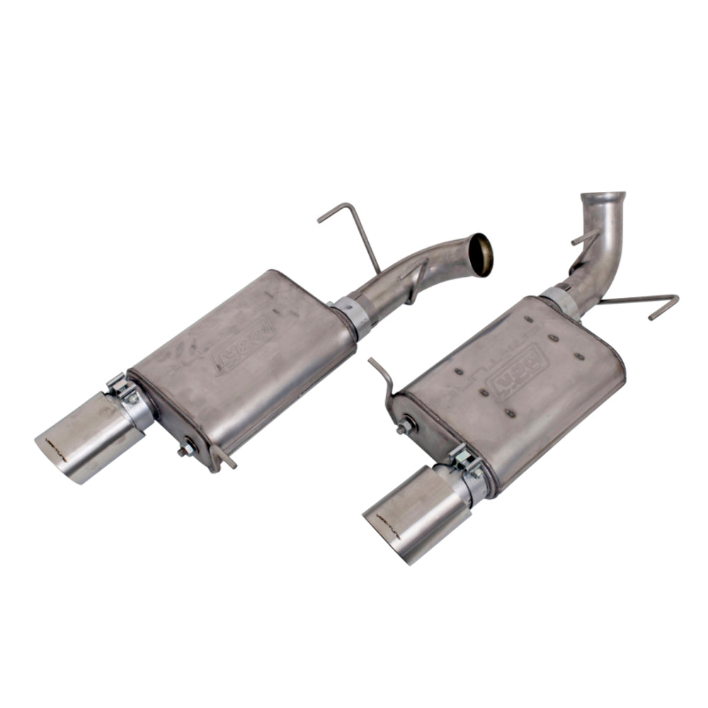 t Fits 2011-2014 Mustang GT 5.0 Varitune Axle Back Exhaust Kit (Stainless)-41015 BBK Performance