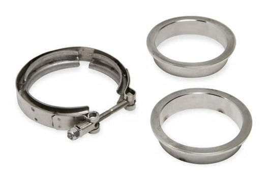 2.5" Exhaust Hooker V-Band Clamp w/ S/S Flanges 41171HKR