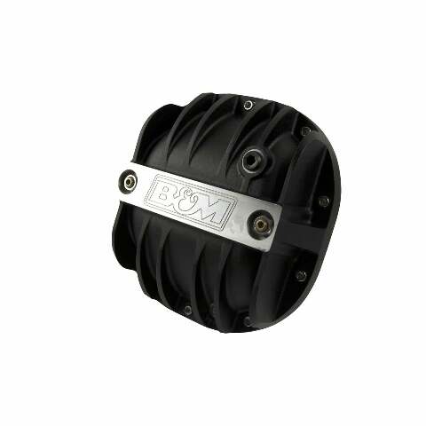 Hi-Tek Aluminum Differential Cover for Ford 8.8-inch - Black aluminum black anodized