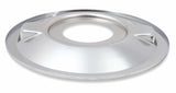 Holley 4150 Drop Base Air Cleaner Chrome w/4 Red Washable Gauze Filter - 120-4140