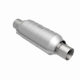 MagnaFlow universal catalytic converter 2.25 inch inlet/outlet stainless steel CARB compliant 418005
