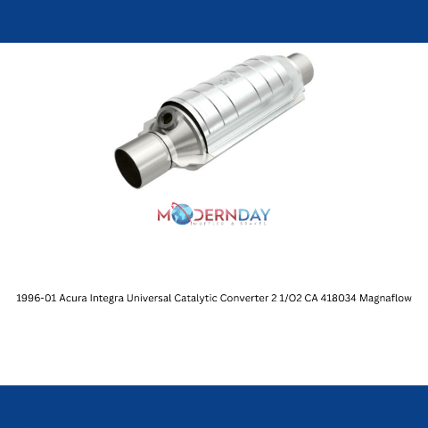 MagnaFlow universal catalytic converter stainless steel CARB compliant OBDII 418034