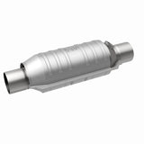 MagnaFlow universal catalytic converter 2.5 inch inlet/outlet stainless steel CARB compliant 418036