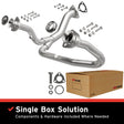 1998-1999 Chevy Blazer Direct-Fit Front Pipe Kit 107-0065 steel