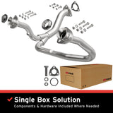 1998-1999 Chevy Blazer Direct-Fit Front Pipe Kit 107-0065 steel