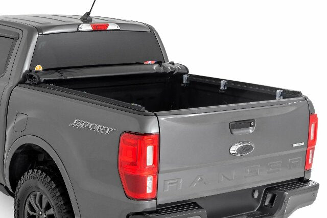 Fits Ford Ranger 2WD/4WD (2019-2023) Soft Roll Up Bed Cover; 5' Bed; 42219500